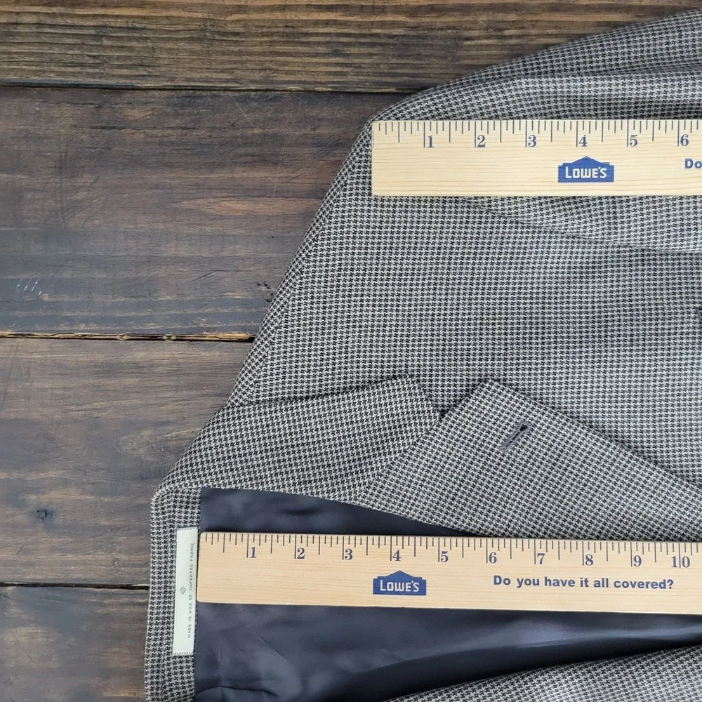 Joseph Abboud‎ Men's Sport Coat Blazer Three Button Beige Silk Wool Size 42L